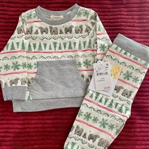Burt’s Bees Baby PJ’s 3/6 Mos, NWT, GREAT CHRISTMAS GIFT! Organic Cotton
